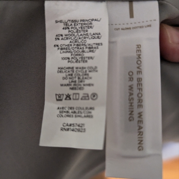 LOFT Gray Jacket - Picture 4 of 4